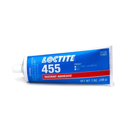 漢高樂(lè )泰 455低氣味 - 低揮發(fā) 瞬間粘合劑 200克軟管包裝